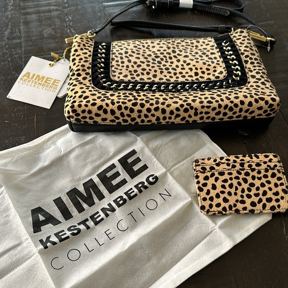 Real Leather and Cow Fur Handbag - Picture 2 of 6